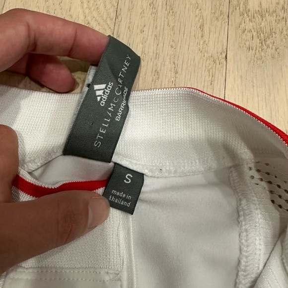 adidas by Stella McCartney white tennis top size small - Picture 4 of 10
